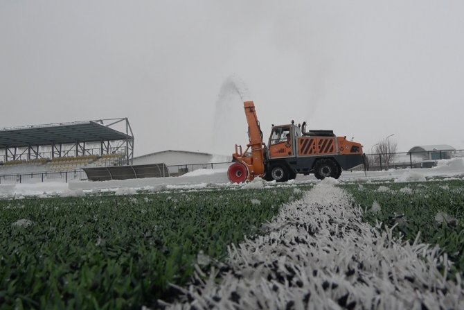 Kar Kaplanları Yeşil Sahalara İndi