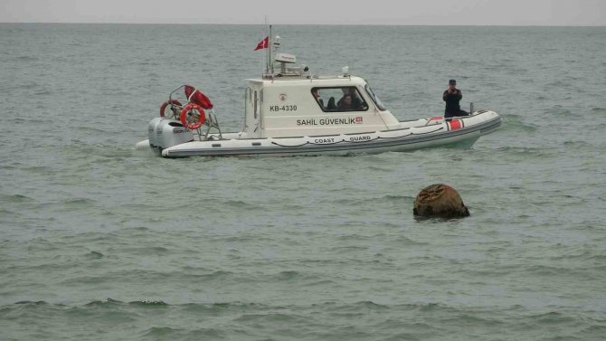 Ordu’da Denizde Bulunan Mayın Benzeri Cisim Ekipleri Harekete Geçirdi