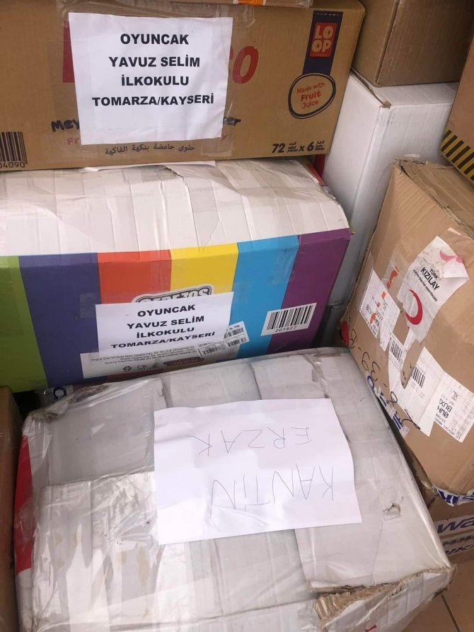 Tomarzalı Çocuklar Oyuncaklarını Depremzede Çocuklar İle Paylaştı