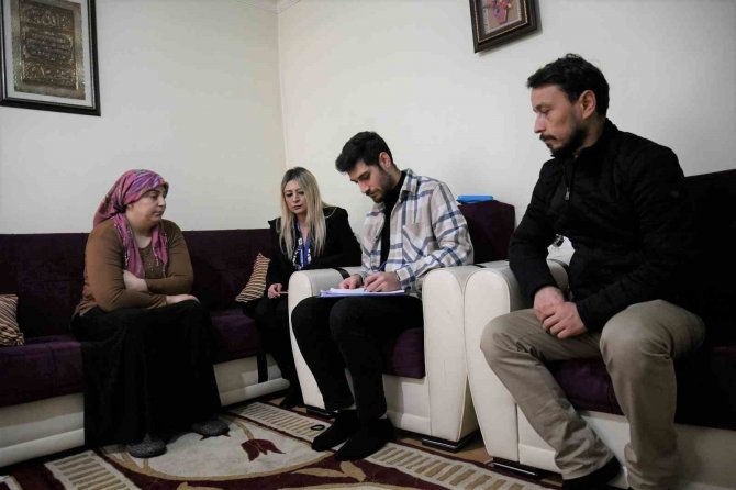 Mamak Belediyesi Personeli Depremzedelerle Gönüllü Kardeş Oldu