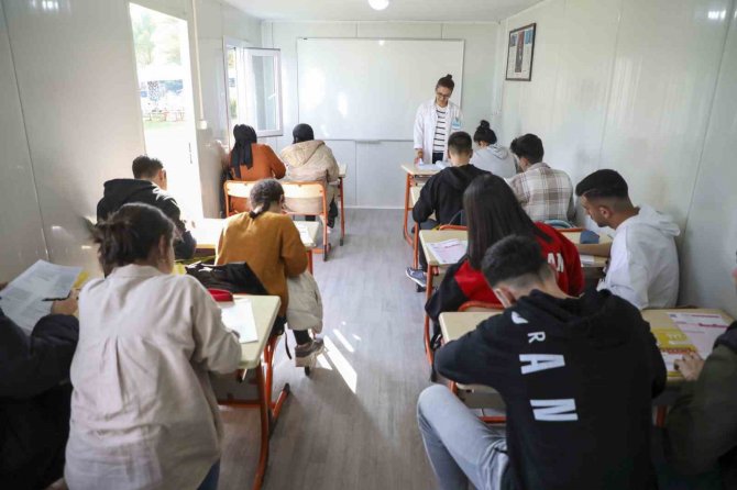 Kurs Merkezi, Konteyner Eğitim Alanına Dönüştürüldü