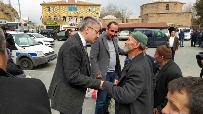 Ak Parti’den İ̇ncesu Ve Yeşilhisar’a "Geçmiş Olsun" Ziyareti