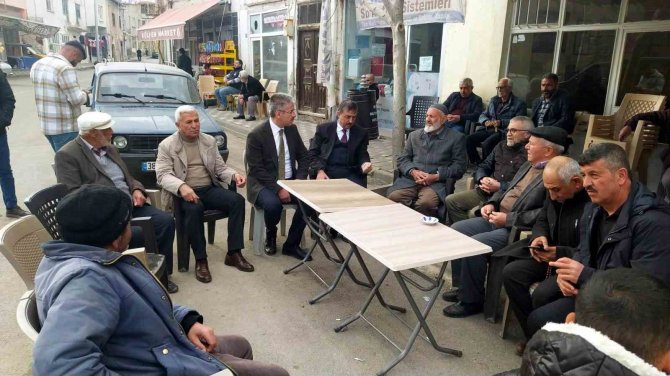 Ak Parti’den İ̇ncesu Ve Yeşilhisar’a "Geçmiş Olsun" Ziyareti