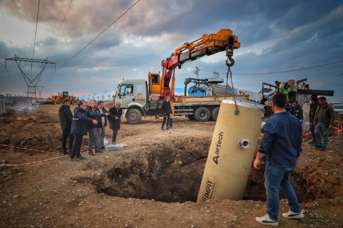 Çadır Kentte İçme Suyu Ve Kanalizasyon Çalışmaları Tamamlandı
