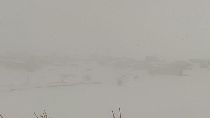 Aşkale’de Kış Etkisini Sürdürüyor