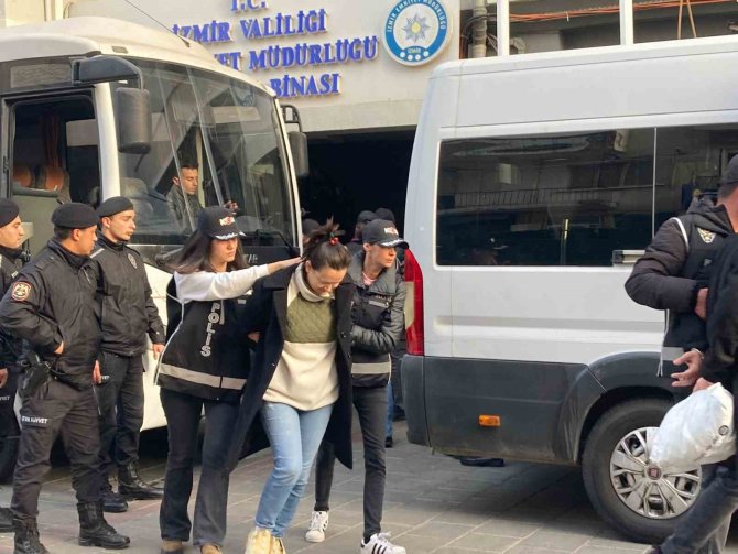 Polis 3 Aydır Takip Ediyordu, Çete Üyeleri Adliyeye Sevk Edildi
