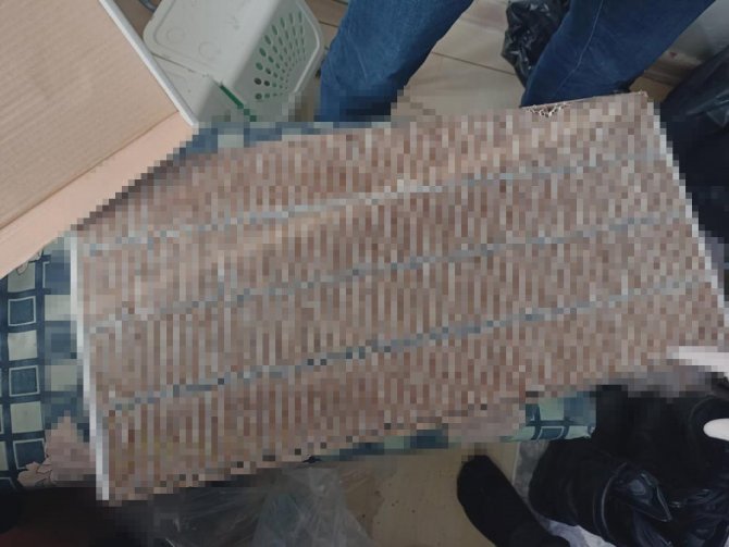 Jandarmadan Kaçak Sigara Operasyonu