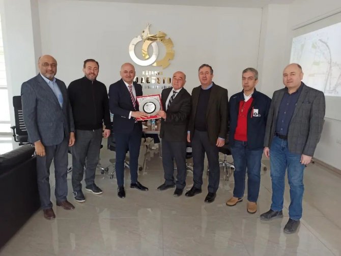 Kütahya 30 Ağustos Osb’den Özotraç’a Teşekkür Plaketi