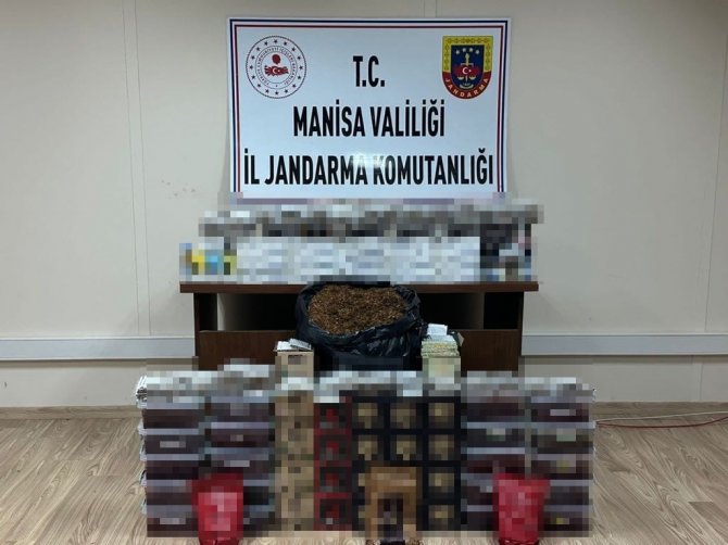 Manisa Jandarması Kaçakçılığa Geçit Vermiyor