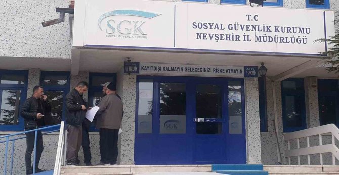 Nevşehir Sgk’da Eyt Yoğunluğu Başladı