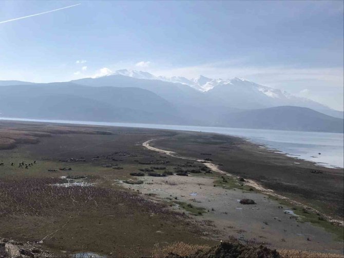 Eğirdir Gölü Üç Ayda 11 Santimetre Yükseldi