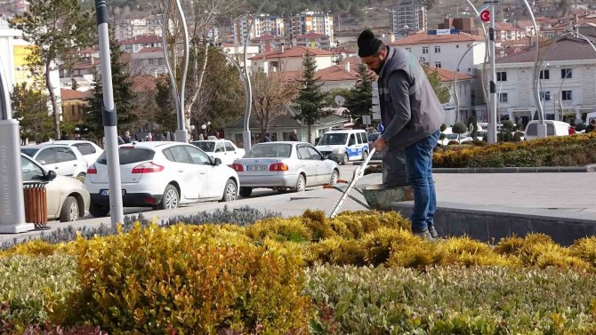 Yozgat Belediyesi’nden Bahar Hazırlığı