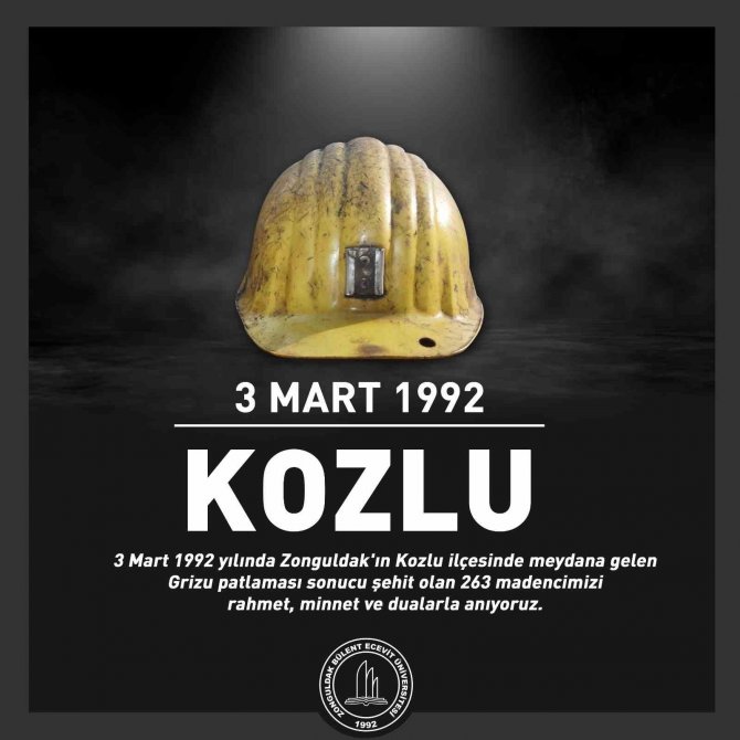 Rektör Özölçer, 263 Madenciyi Andı