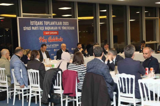 Kağıthane’de İstişare Toplantısında “Afetlere Hazırlık” Konuşuldu
