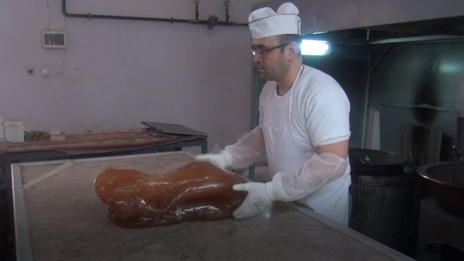 Coğrafi İşaretli Kastamonu Çekme Helvası Asırlardır Damakları Tatlandırıyor