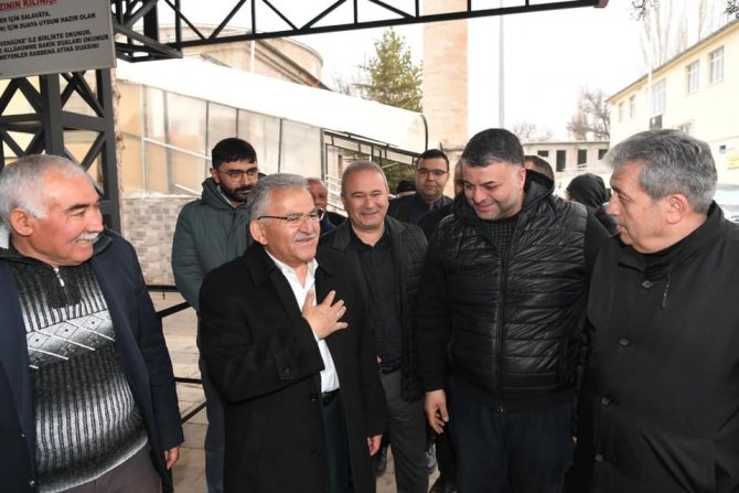 Başkan Büyükkılıç, Akkışla’da Üreten Kadınlarla Buluştu