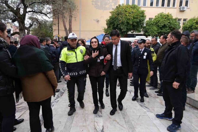 Aydınlı Şehit Polis Canoluk Son Yolculuğuna Uğurlandı