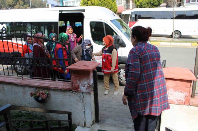 Depremzede Kadınları, Özledikleri Ev Ortamına Kavuşturdular