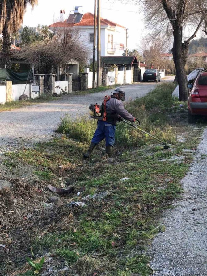 Ortaca’nın Park Ve Bahçeleri ‘Yaz’a Hazırlanıyor