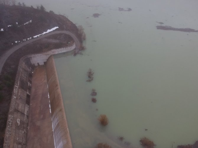 Sinop Erfelek Barajı Suyu Doldu Taştı
