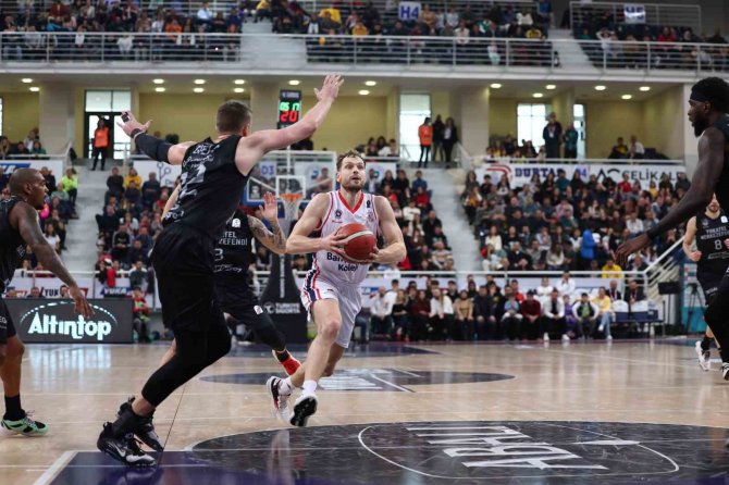 Türkiye Sigorta Basketbol Süper Ligi: Merkezefendi Belediyesi: 80 - Bahçeşehir Koleji: 76