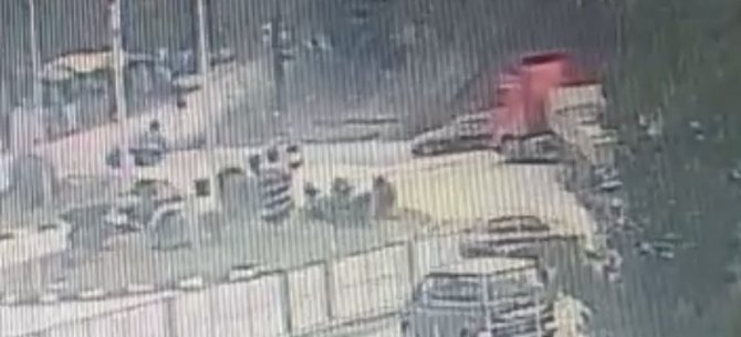 Zonguldak’ta Tırın Otomobille Çarpışma Anı Kamerada