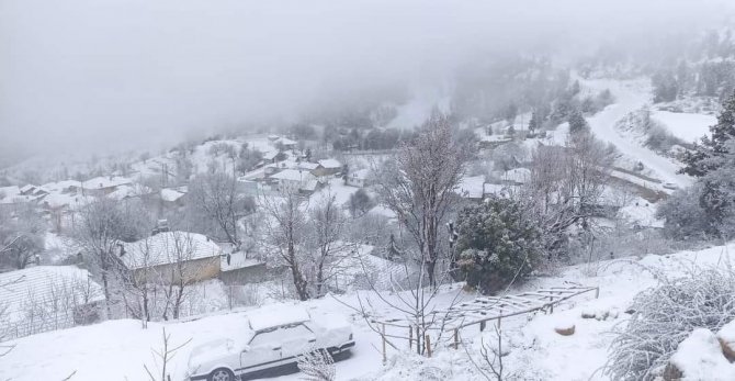 Çameli, Mart Karıyla Beyaza Büründü