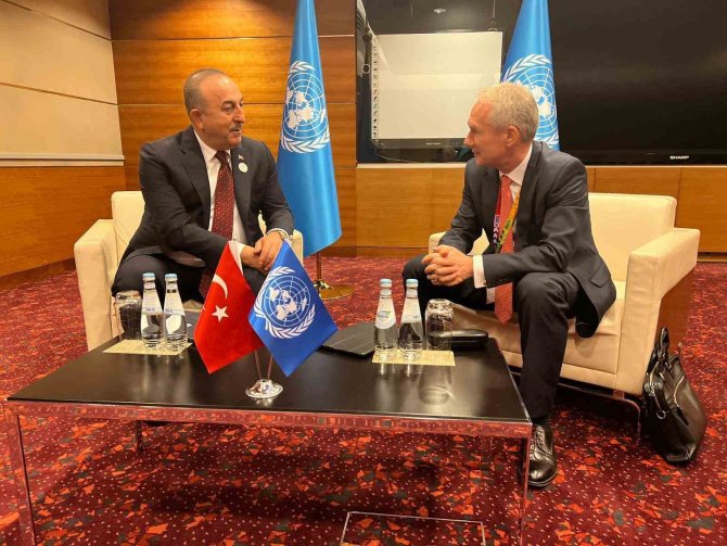 Bakan Çavuşoğlu, Bm Genel Kurulu Başkanı Körösi İle Görüştü
