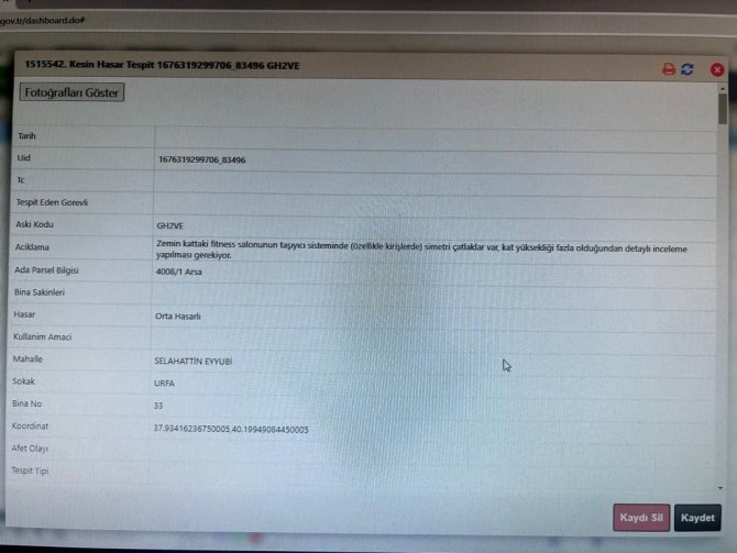 "Ağır Hasarlı Bina Orta Hasarlıya Döndü" İddiası