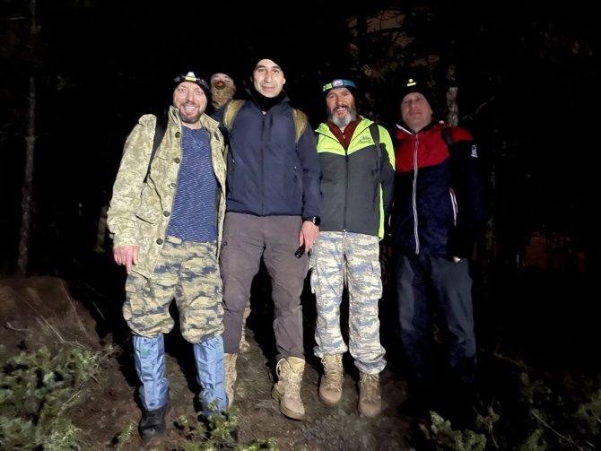 Doğa Tutkunlarından 10 Kilometrelik Gece Yürüyüşü