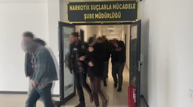 Uyuşturucu Operasyonlarında Yakalanan 7 Şüpheli Tutuklandı