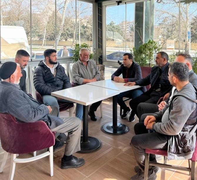 Başkan Şeref Eroğlu’ndan Taziye Ziyareti