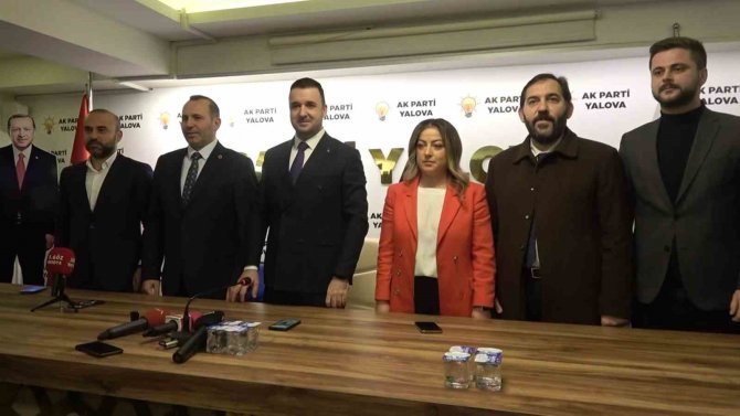 Ak Parti Yalova İ̇l Başkanı Bağatar’dan Adaylık İstifası