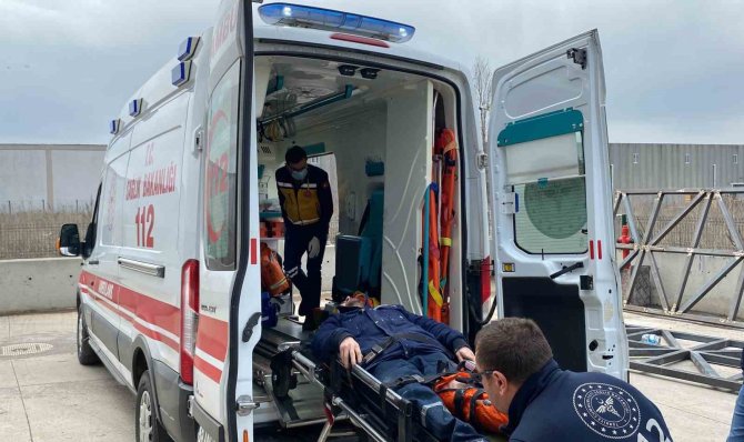 Çorlu’da İş Kazası: 1 Yaralı