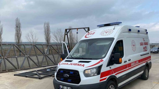Çorlu’da İş Kazası: 1 Yaralı