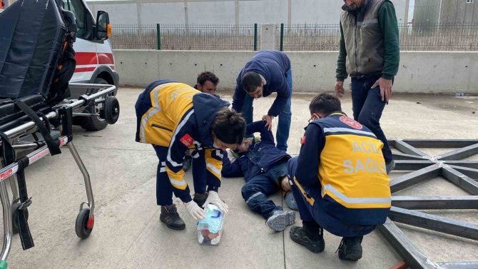 Çorlu’da İş Kazası: 1 Yaralı