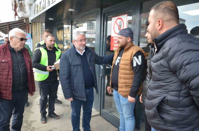 Esnafın Kepenk Açtığı Afşin’de Başkan Aşgın’dan Esnaf Turu