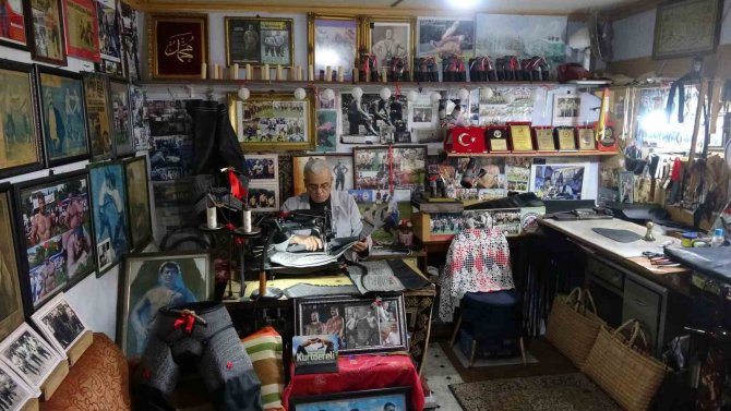 ’Yaşayan İ̇nsan Hazinesi’ İ̇rfan Usta Pehlivanlar İçin 67 Yıldır Kispet Dikiyor