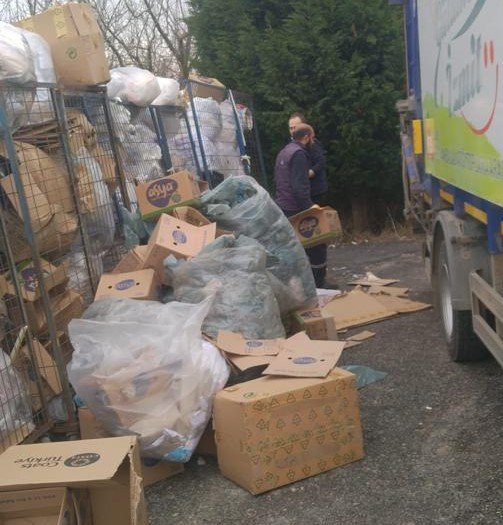İ̇zmit’te Tonlarca Ambalaj Atığı Toplanıyor