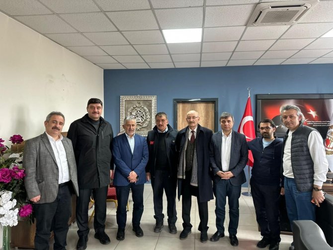 Kahramankazan Belediye Başkanı Oğuz’dan, Başkan Gürkan’a Ziyaret