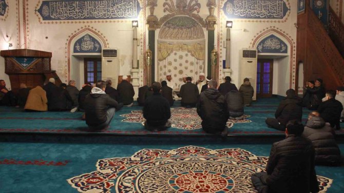 Kırklareli’nde Berat Kandili Dualarla İhya Edildi