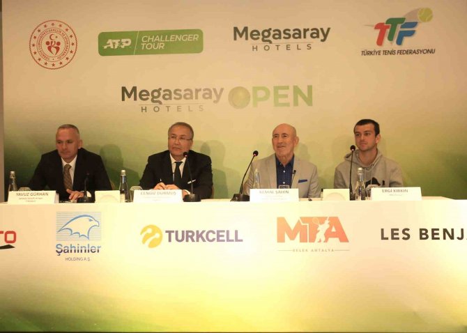 Atp Challenger Turnuvası Megasaray Hotels Open Başladı
