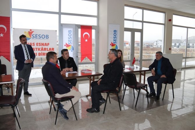 Sesob Depremzedeler İçin İş Başvurusu Standı Açtı