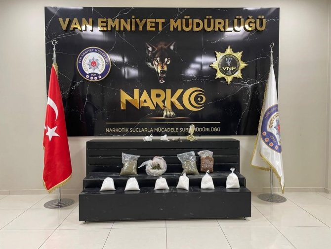 Van’da 208 Kilo Uyuşturucu Ele Geçirildi