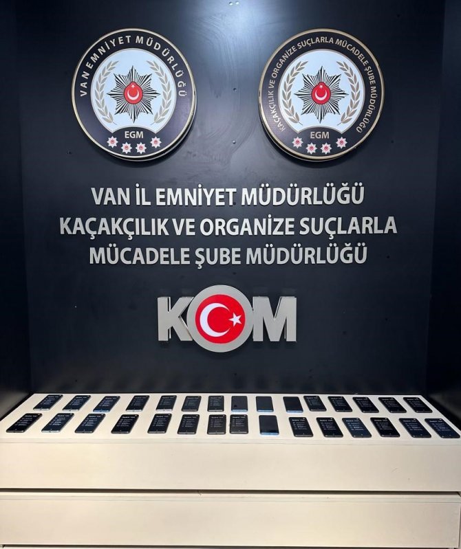 Van’da Gümrük Kaçakçılığı Operasyonu