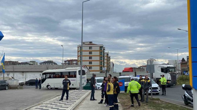 Akaryakıt İstasyonunda Mazot Parladı, Bomba Gibi Ses Duyuldu