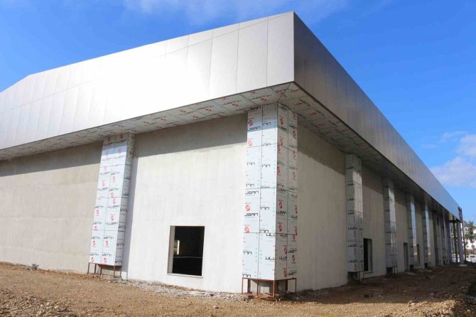 Serik Düğün Salonu İnşaatında Sona Gelindi