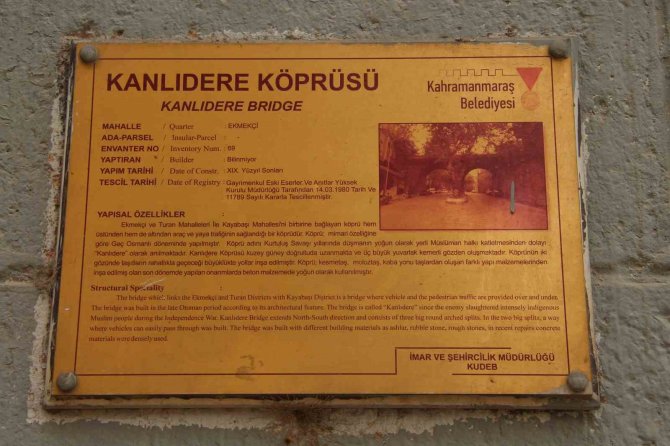 Kahramanmaraşlı Şehitlerin Anısına Yapılmıştı, "Kanlıdere Köprüsü" Depremde Ayakta Kaldı