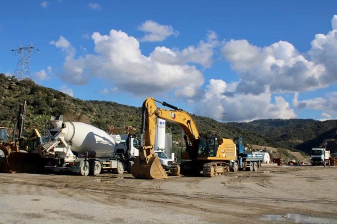 Aydın’da Sarıçay Barajı Yükseliyor