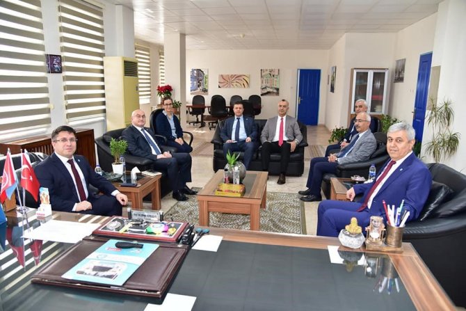 Baün’de Rektör Oğurlu’nun Fakültelere Ziyareti Devam Ediyor